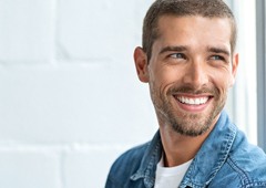 smiling man