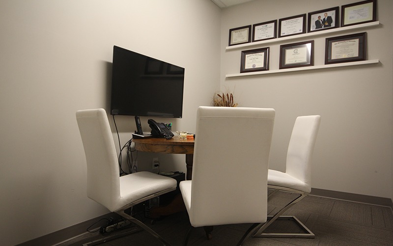 Dental consultation room