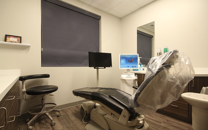 Dental exam room